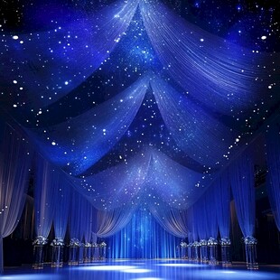 梦幻星空主题婚礼场地
