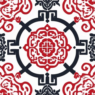 中式传统花纹图案设计