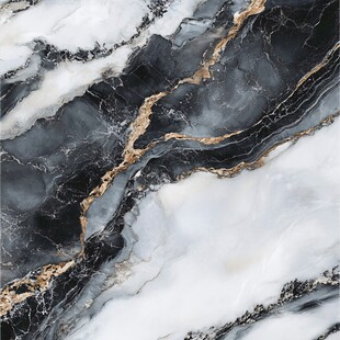 黑白金纹大理石纹理