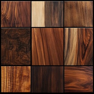 多样木纹纹理展示图