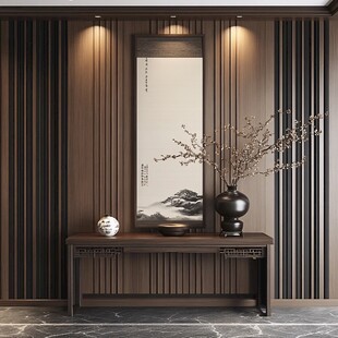 新中式玄关 雅致禅意氛围