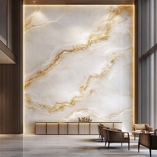 奢华大理石客厅背景墙