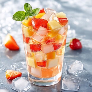 缤纷水果冰饮 清爽一夏