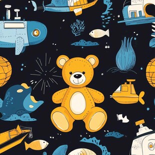 小熊的海底奇幻世界