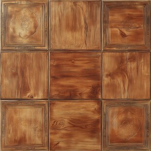 复古木纹瓷砖图案设计
