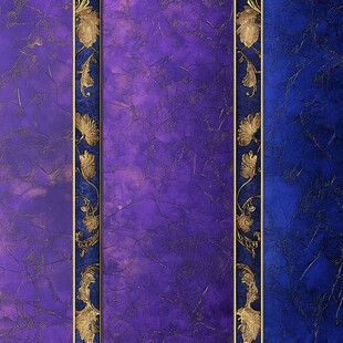 紫蓝金纹奢华背景图案