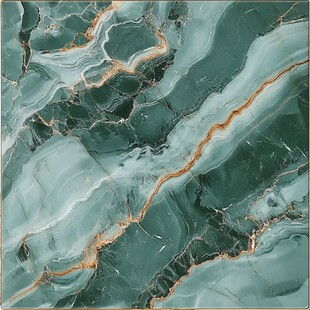 绿金大理石纹理精美图案