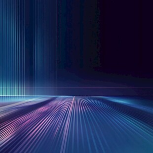梦幻炫彩线条科技感背景