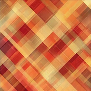 暖色调几何方格抽象背景图