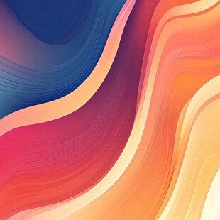 绚丽动感渐变流体背景图