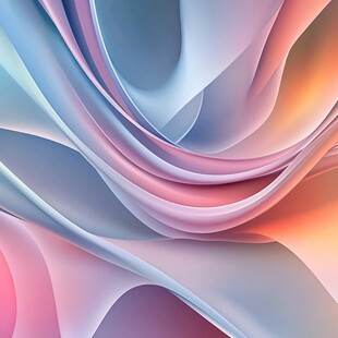 梦幻流体渐变抽象背景图