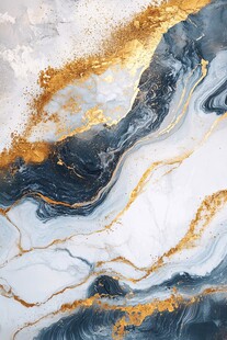 黑金大理石纹理艺术图案