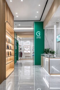 现代简约风手机店室内设计