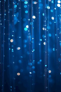 梦幻蓝色光斑背景图