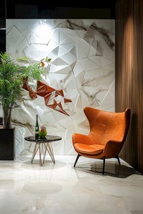 现代简约风格室内休闲一角