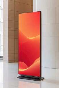 立式广告屏 绚丽色彩展示