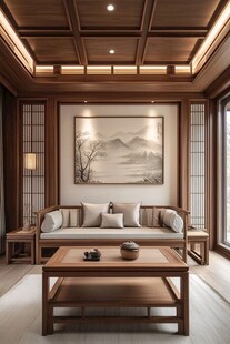 中式典雅客厅 尽显古韵