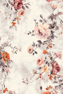 花卉图案墙纸