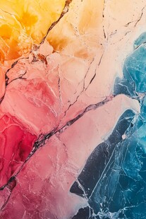 绚丽多彩流体纹理图案