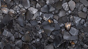 黑色碎石纹理背景图