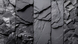 黑色石板纹理背景图案