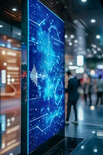 科技感大屏展示未来界面