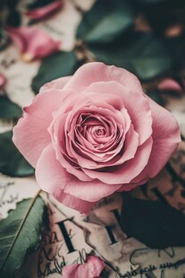 粉色玫瑰 浪漫与诗意之美