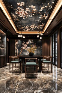 中式典雅餐厅空间设计