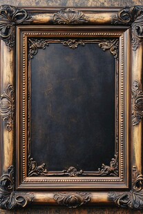 古典奢华雕花画框