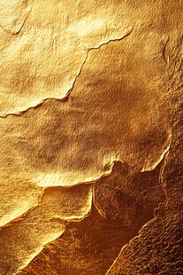 金色纹理质感金属表面