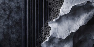 黑白质感艺术纹理组合