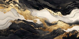 黑金大理石纹理艺术背景