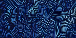 蓝色动感线条抽象背景图