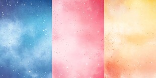 梦幻渐变星空背景图