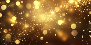 金色梦幻光斑背景图