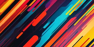 炫彩动感线条抽象背景图