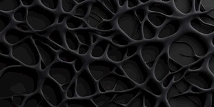 黑色蜂窝状立体纹理背景