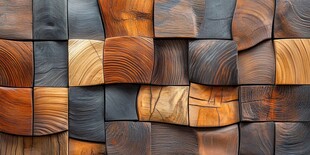 创意木纹拼接墙面纹理