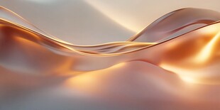 流动金韵 梦幻质感背景
