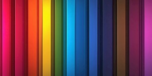 多彩竖条纹背景图