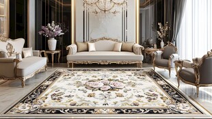 奢华欧式客厅的优雅布置