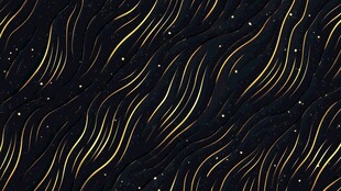 黑金波浪纹理背景图案