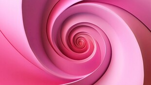 粉色螺旋抽象艺术图案