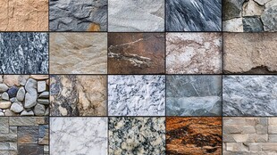 多样石材纹理展示