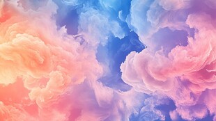 梦幻绚烂云彩天空美景