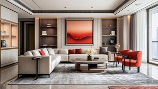 现代简约风客厅优雅格调