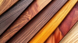 多样木纹板材展示