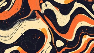 抽象流体艺术纹理图案