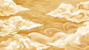 中式云纹背景 古韵悠长