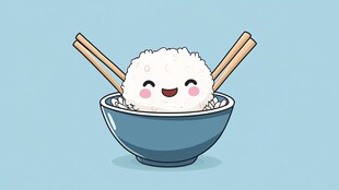 可爱饭团表情包